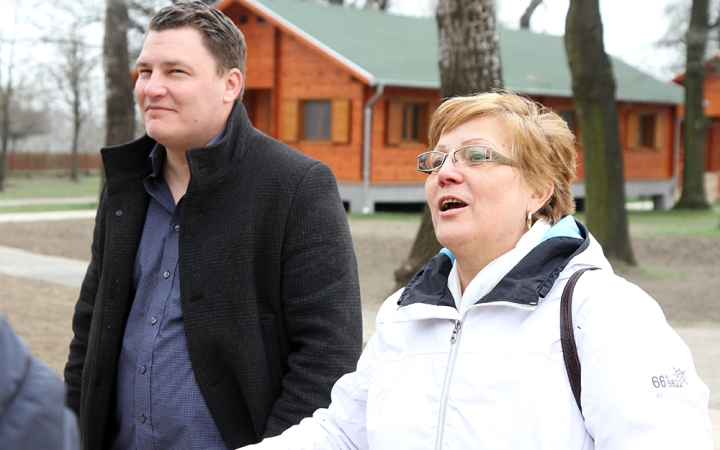 Elkészült a szaunapark - fotó: Sándor Judit