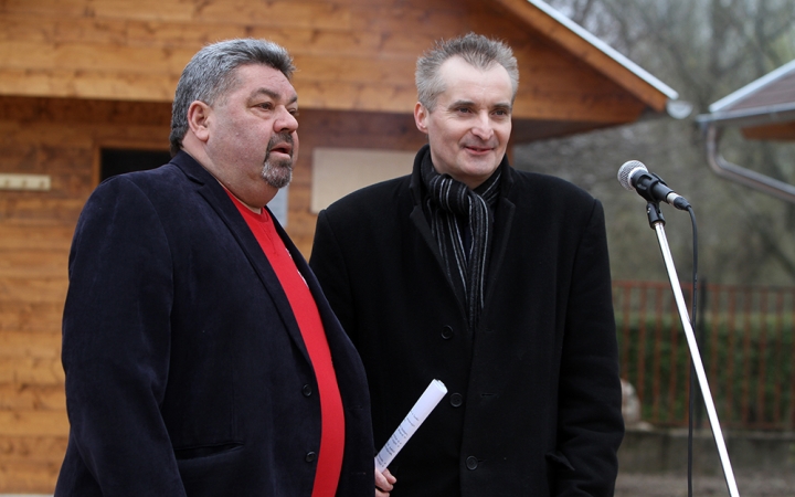 Elkészült a szaunapark - fotó: Sándor Judit