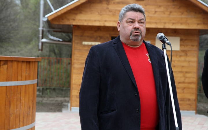 Elkészült a szaunapark - fotó: Sándor Judit