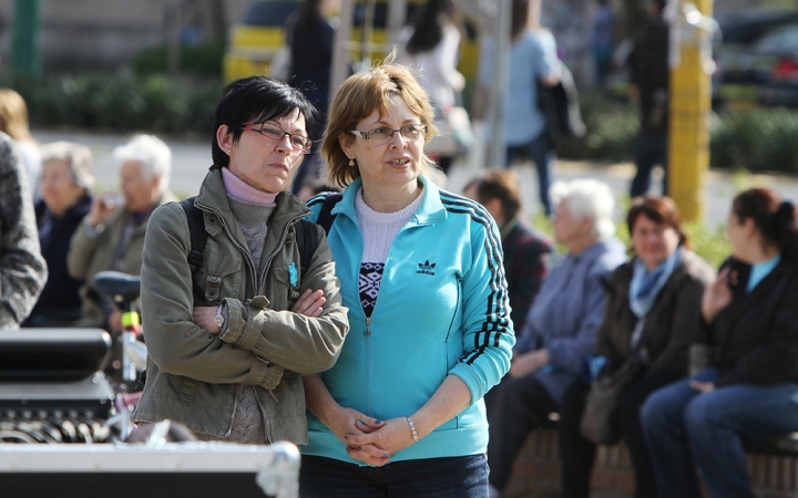 Az autizmus világnapja - Minifesztivál a főtéren - fotó: Sándor Judit