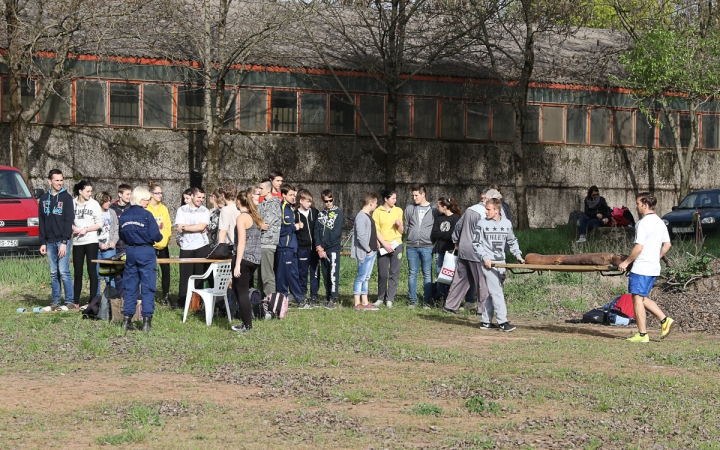 Katasztrófavédelmi vetélkedő - fotó: Ónodi Zoltán