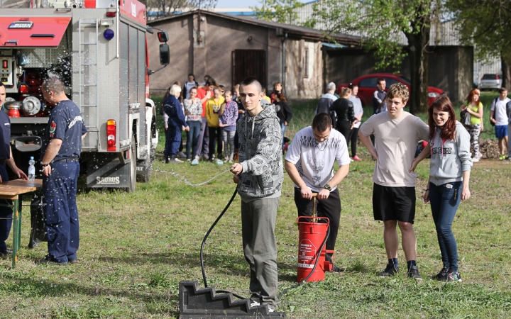 Katasztrófavédelmi vetélkedő - fotó: Ónodi Zoltán