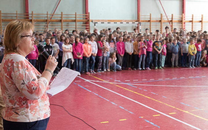 A Költészet Napja városunkban (Dózsa, Vasvári, MMK, KMI) - fotó: Ónodi Zoltán