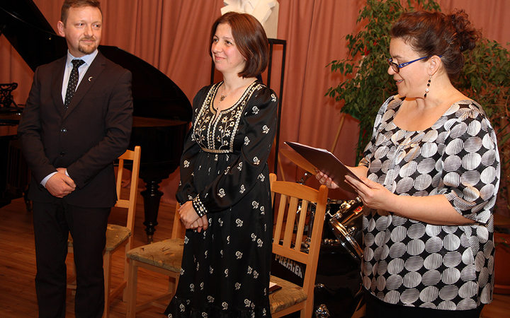 Sándor Frigyes díjátadó - fotó: Sándor Judit