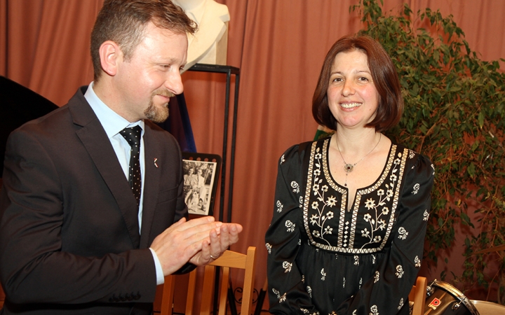 Sándor Frigyes díjátadó - fotó: Sándor Judit