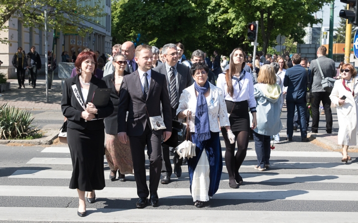 A Széchenyi Iskola ballagása - fotó: Ónodi Zoltán