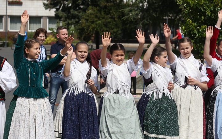 I. Pünkösdi Rózsa Gyermek Néptánctalálkozó - fotó: Ónodi Zoltán