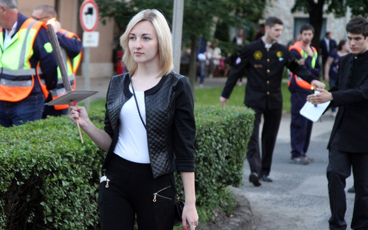 Elbúcsúztak az egyetemisták a várostól - A Szalamender képekben - fotó: Sándor Judit
