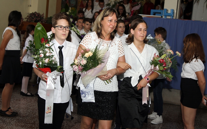 Elballagtak a Dózsa iskola végzősei - fotó: Sándor Judit