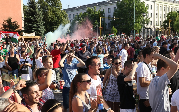 Így szurkoltunk mi a Magyar válogatottnak! 2016 - fotó: 