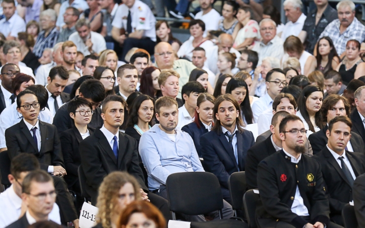 Diplomaosztó az Egyetemen 2016 - fotó: Ónodi Zoltán