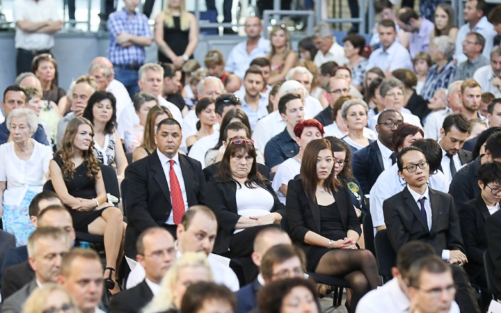 Diplomaosztó az Egyetemen 2016 - fotó: Ónodi Zoltán