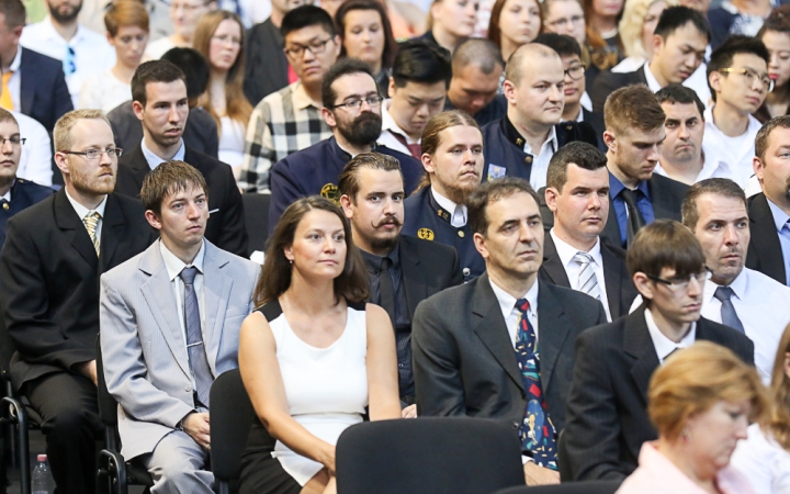 Diplomaosztó az Egyetemen 2016 - fotó: Ónodi Zoltán