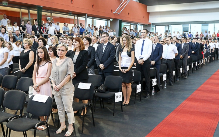 Diplomaosztó az Egyetemen 2016 - fotó: Ónodi Zoltán