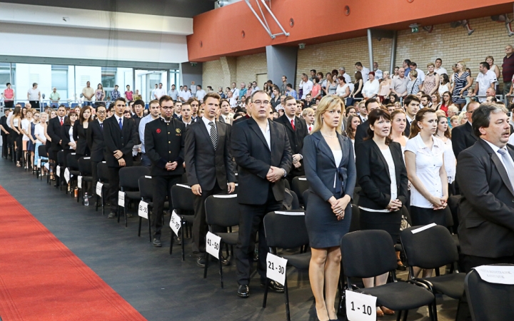 Diplomaosztó az Egyetemen 2016 - fotó: Ónodi Zoltán