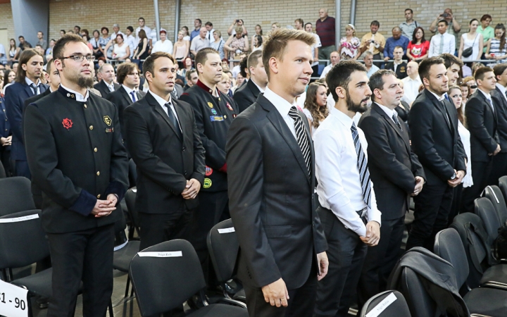 Diplomaosztó az Egyetemen 2016 - fotó: Ónodi Zoltán