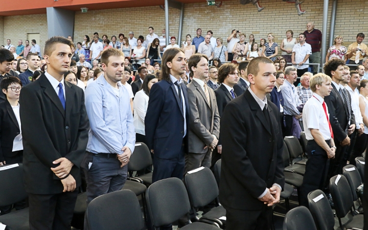 Diplomaosztó az Egyetemen 2016 - fotó: Ónodi Zoltán