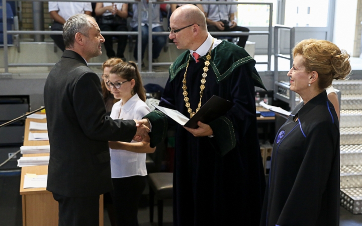 Diplomaosztó az Egyetemen 2016 - fotó: Ónodi Zoltán