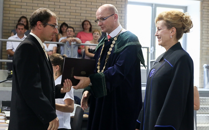Diplomaosztó az Egyetemen 2016 - fotó: Ónodi Zoltán
