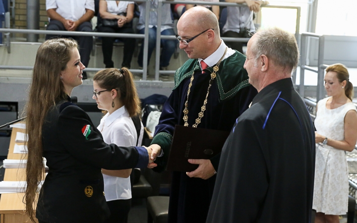 Diplomaosztó az Egyetemen 2016 - fotó: Ónodi Zoltán