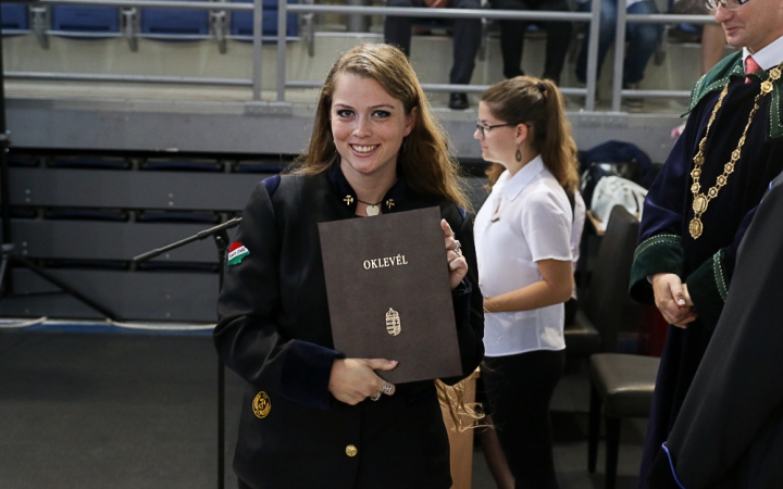 Diplomaosztó az Egyetemen 2016 - fotó: Ónodi Zoltán