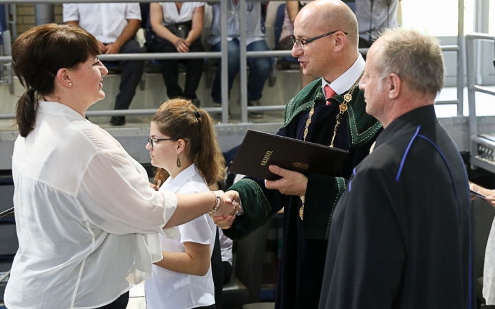 Diplomaosztó az Egyetemen 2016 - fotó: Ónodi Zoltán