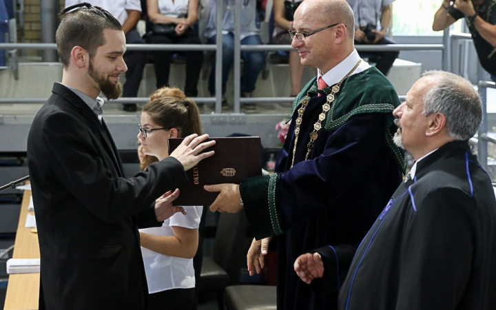 Diplomaosztó az Egyetemen 2016 - fotó: Ónodi Zoltán