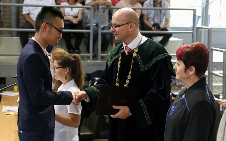 Diplomaosztó az Egyetemen 2016 - fotó: Ónodi Zoltán