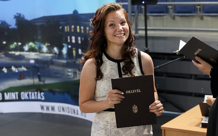 Diplomaosztó az Egyetemen 2016 - fotó: Ónodi Zoltán