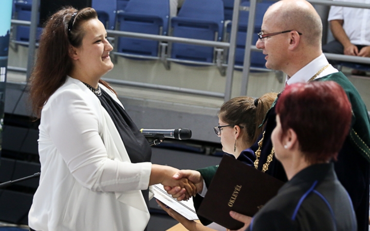 Diplomaosztó az Egyetemen 2016 - fotó: Ónodi Zoltán