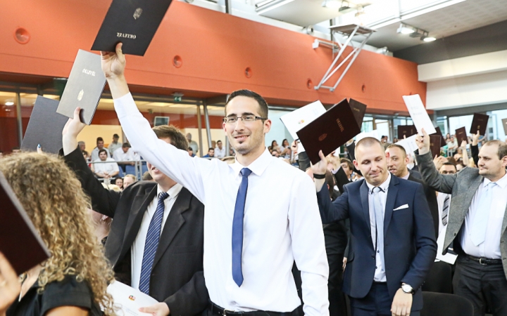 Diplomaosztó az Egyetemen 2016 - fotó: Ónodi Zoltán