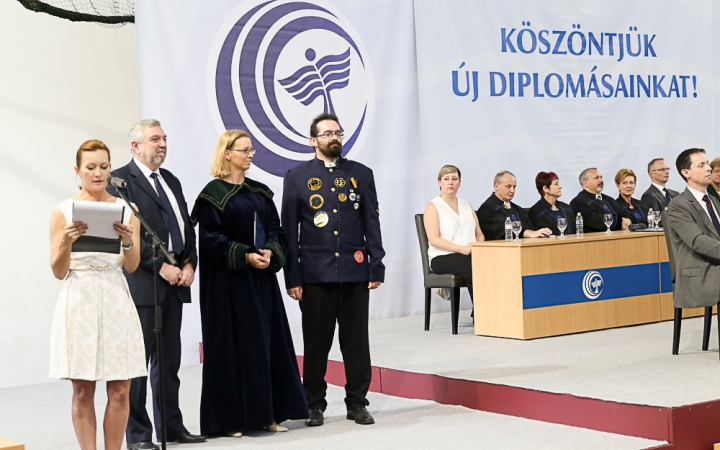 Diplomaosztó az Egyetemen 2016 - fotó: Ónodi Zoltán