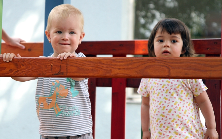 Játszótéravatás Újtelepen - fotó: Sándor Judit