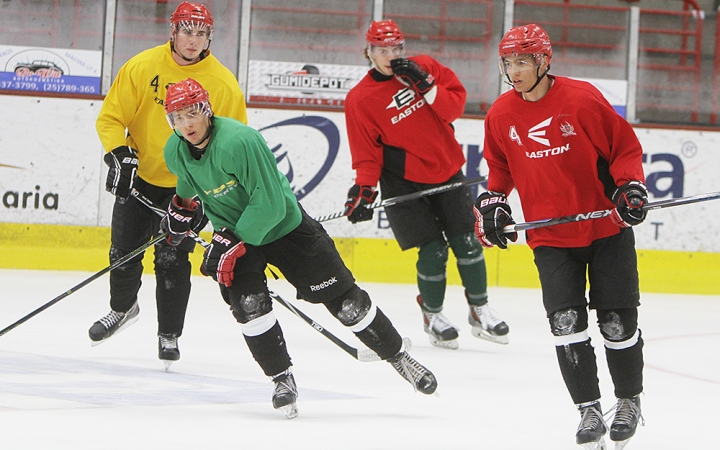 A DAB első jeges edzése - fotó: Sándor Judit A DAB első jeges edzése - fotó: Sándor Judit