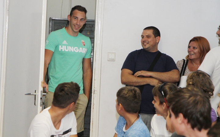 Hajdu Jonatán fogadása - fotó: Sándor Judit
