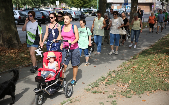 10.000 lépés érted és értük! - Jótékonysági séta - fotó: Ónodi Zoltán