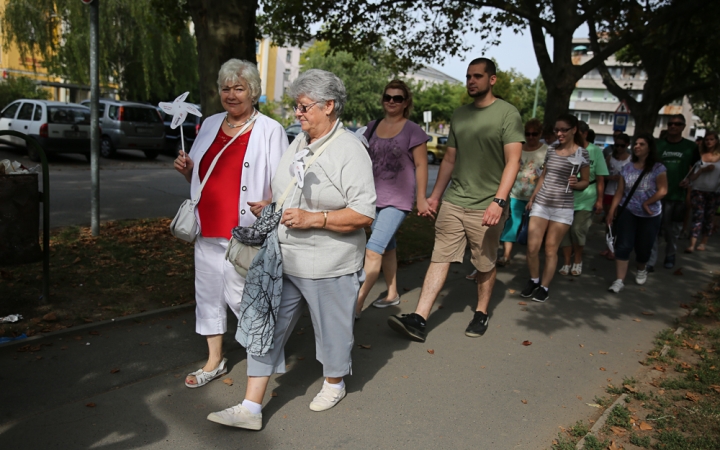 10.000 lépés érted és értük! - Jótékonysági séta - fotó: Ónodi Zoltán