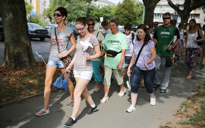 10.000 lépés érted és értük! - Jótékonysági séta - fotó: Ónodi Zoltán