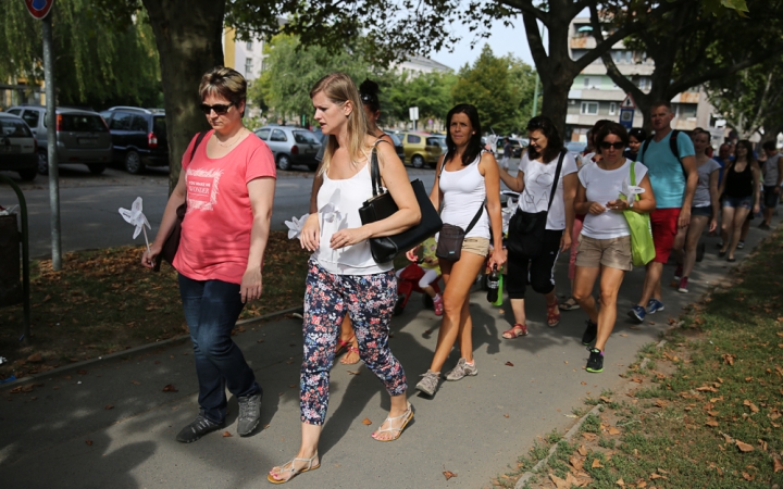 10.000 lépés érted és értük! - Jótékonysági séta - fotó: Ónodi Zoltán