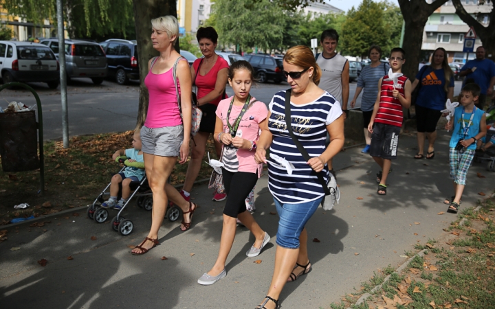 10.000 lépés érted és értük! - Jótékonysági séta - fotó: Ónodi Zoltán