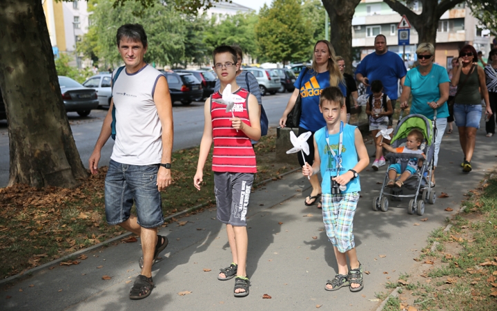 10.000 lépés érted és értük! - Jótékonysági séta - fotó: Ónodi Zoltán