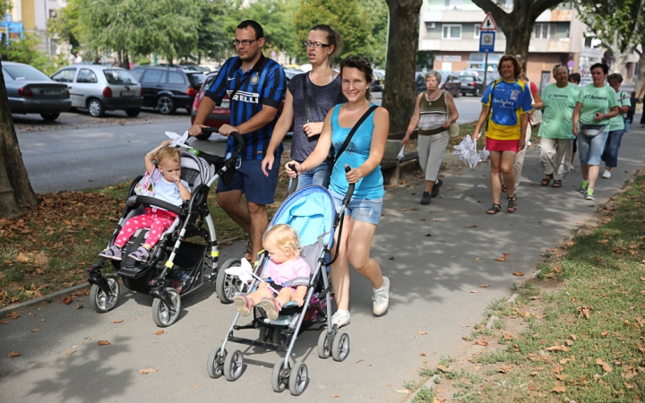 10.000 lépés érted és értük! - Jótékonysági séta - fotó: Ónodi Zoltán