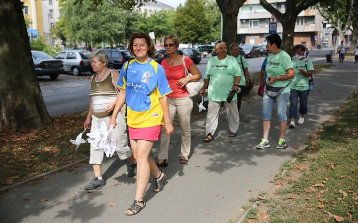 10.000 lépés érted és értük! - Jótékonysági séta - fotó: Ónodi Zoltán