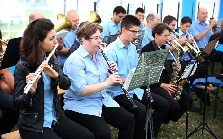Tűzoltók versenye a Szalki-szigeten - fotó: Sándor Judit