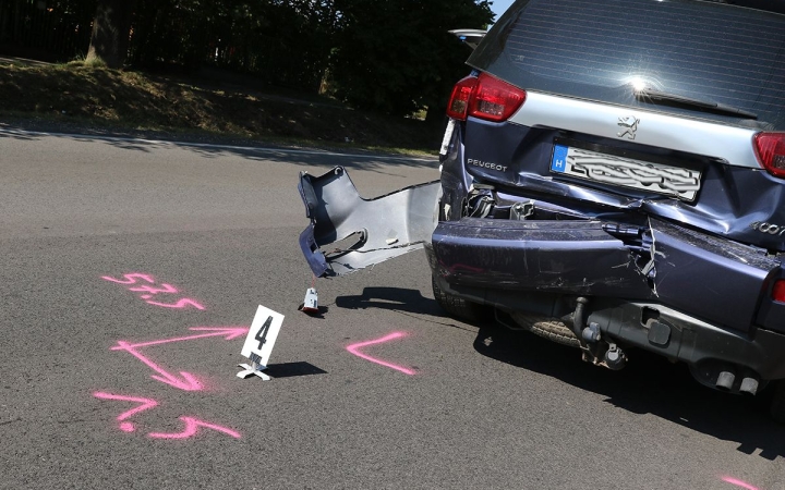 Baleset a Magyar úton