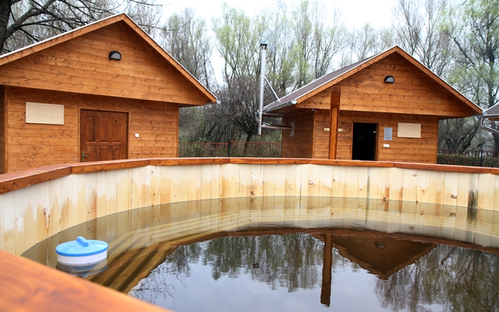 Szaunázás a kempingben