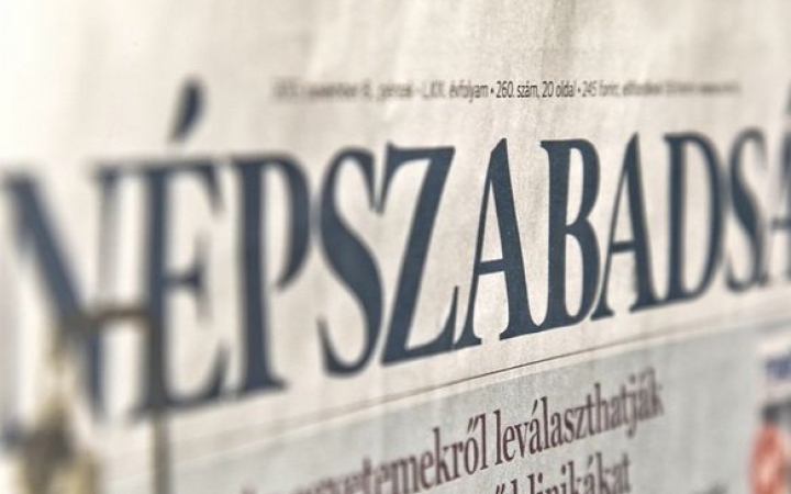 Népszabadság - Vége?