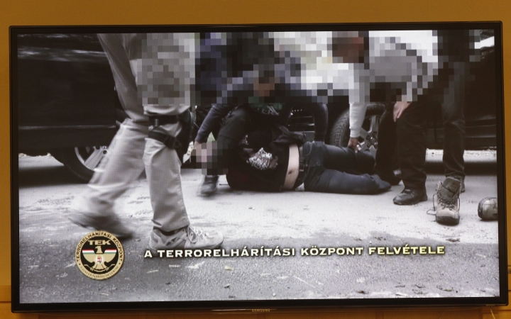 Így kapták el a körúti robbantás gyanúsítottját - Videó!