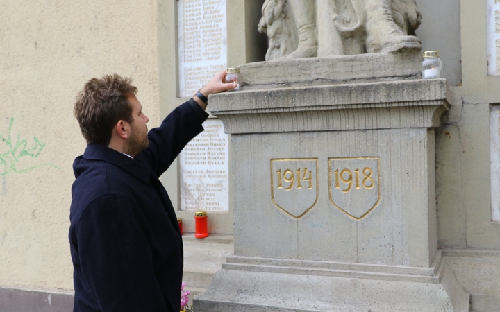 A béke katonáinak emlékére