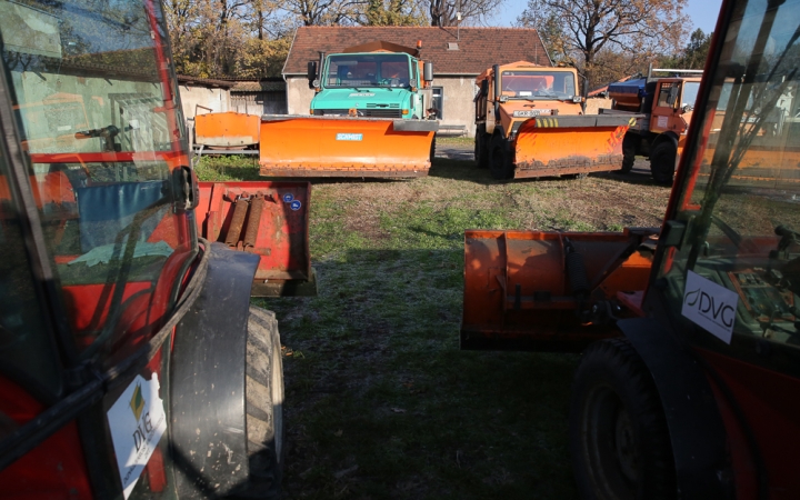 Dunaújváros felkészült a télre 